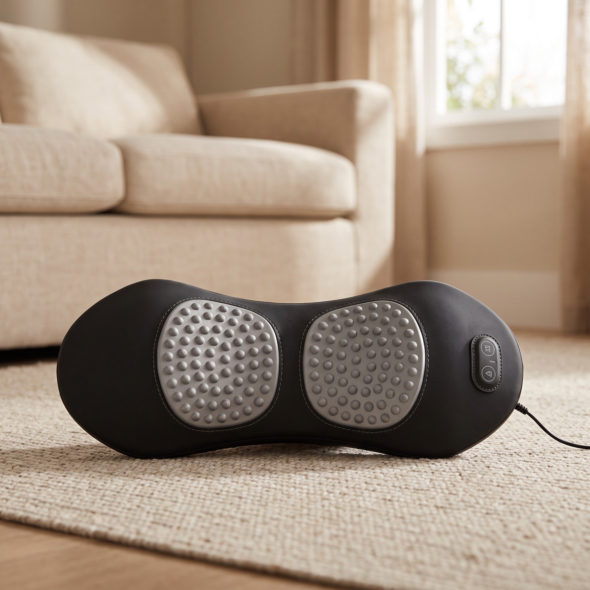 Easeback lumbar massager for your lower-back break