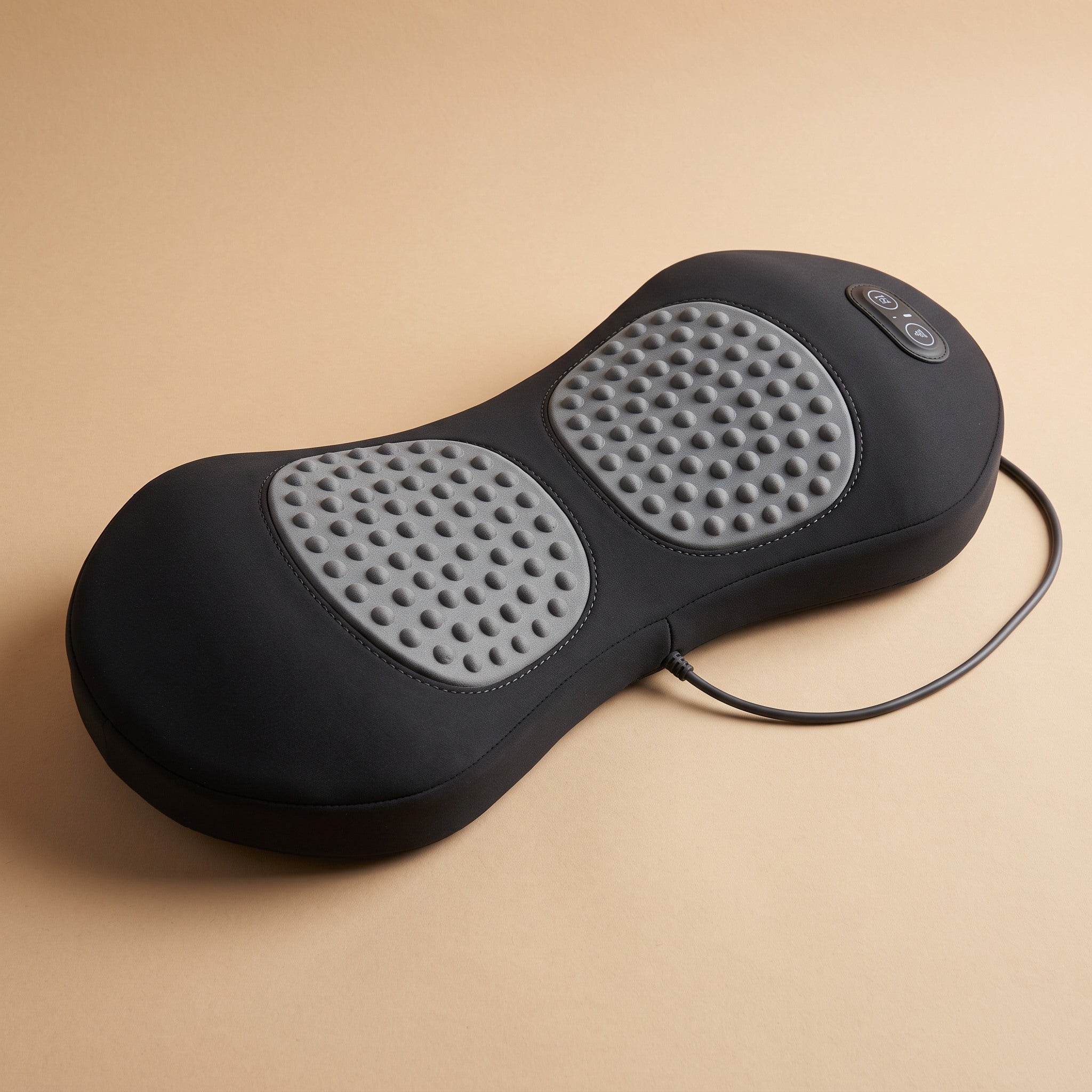 Easeback black hourglass lumbar massager